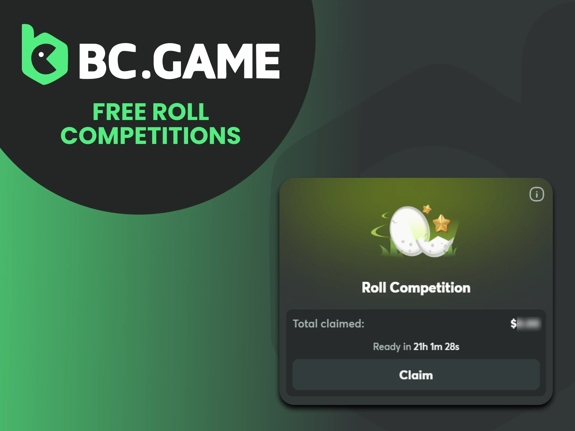 Penawaran bonus lain di BC Game yang harus Anda perhatikan adalah Kompetisi Rollingan Gratis.
